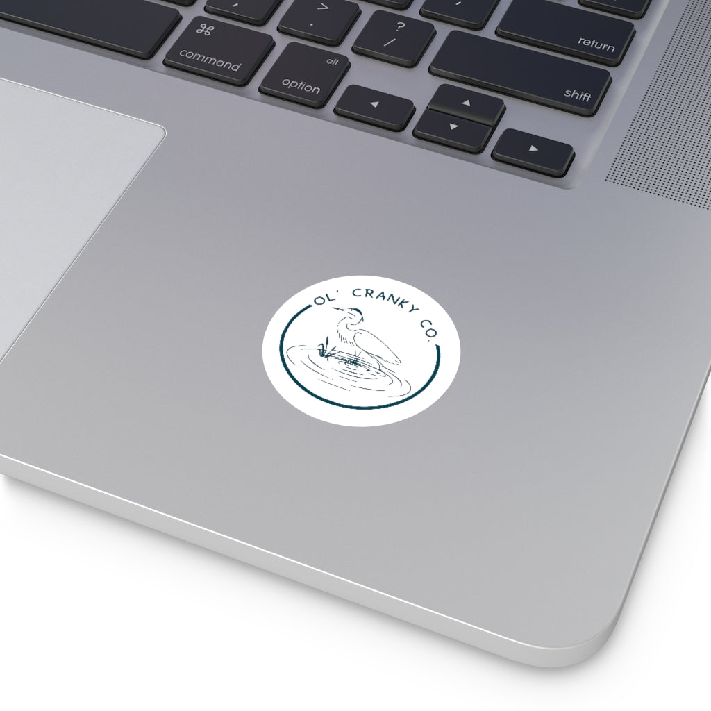 Ol' Cranky Logo Decal