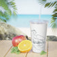Ol' Cranky Plastic Tumbler with Straw