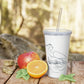 Ol' Cranky Plastic Tumbler with Straw
